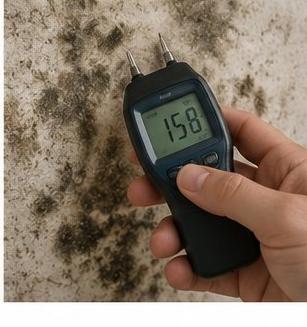 Mold Removal Albuquerque_moisture_meter